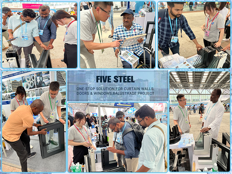 fieve steel curtain wall canton fair